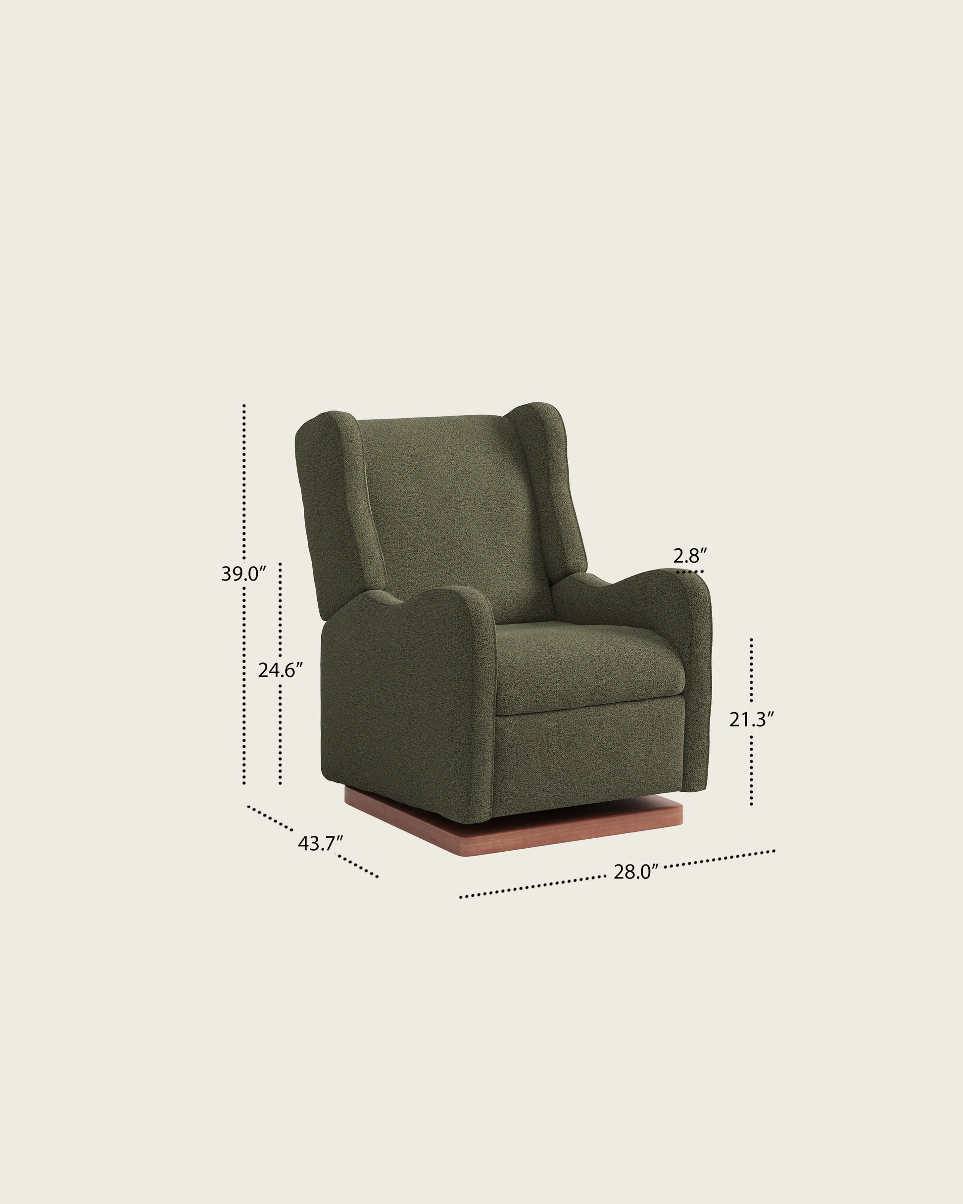 Eucalyptus Textured Weave / Wood Base