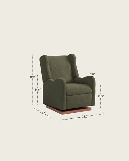 Eucalyptus Textured Weave / Wood Base