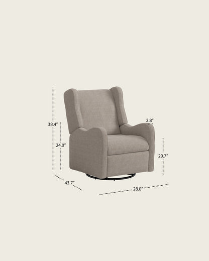 Birch Basketweave / Metal Base