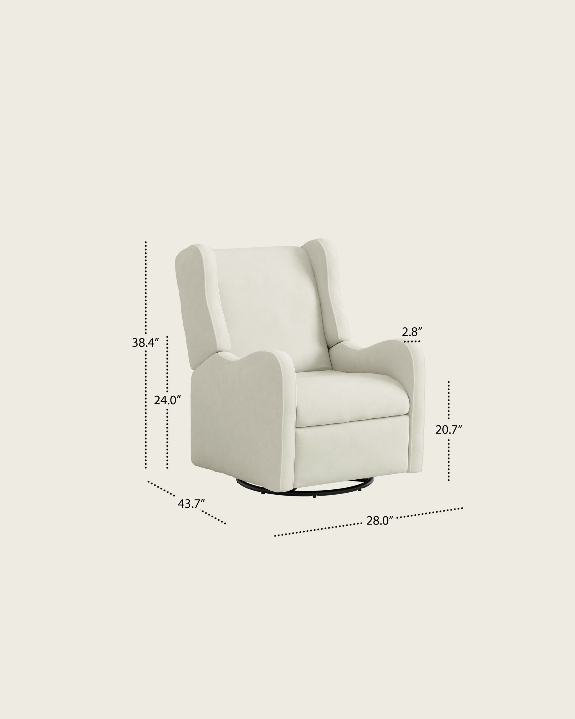 Powder Twill / Metal Base