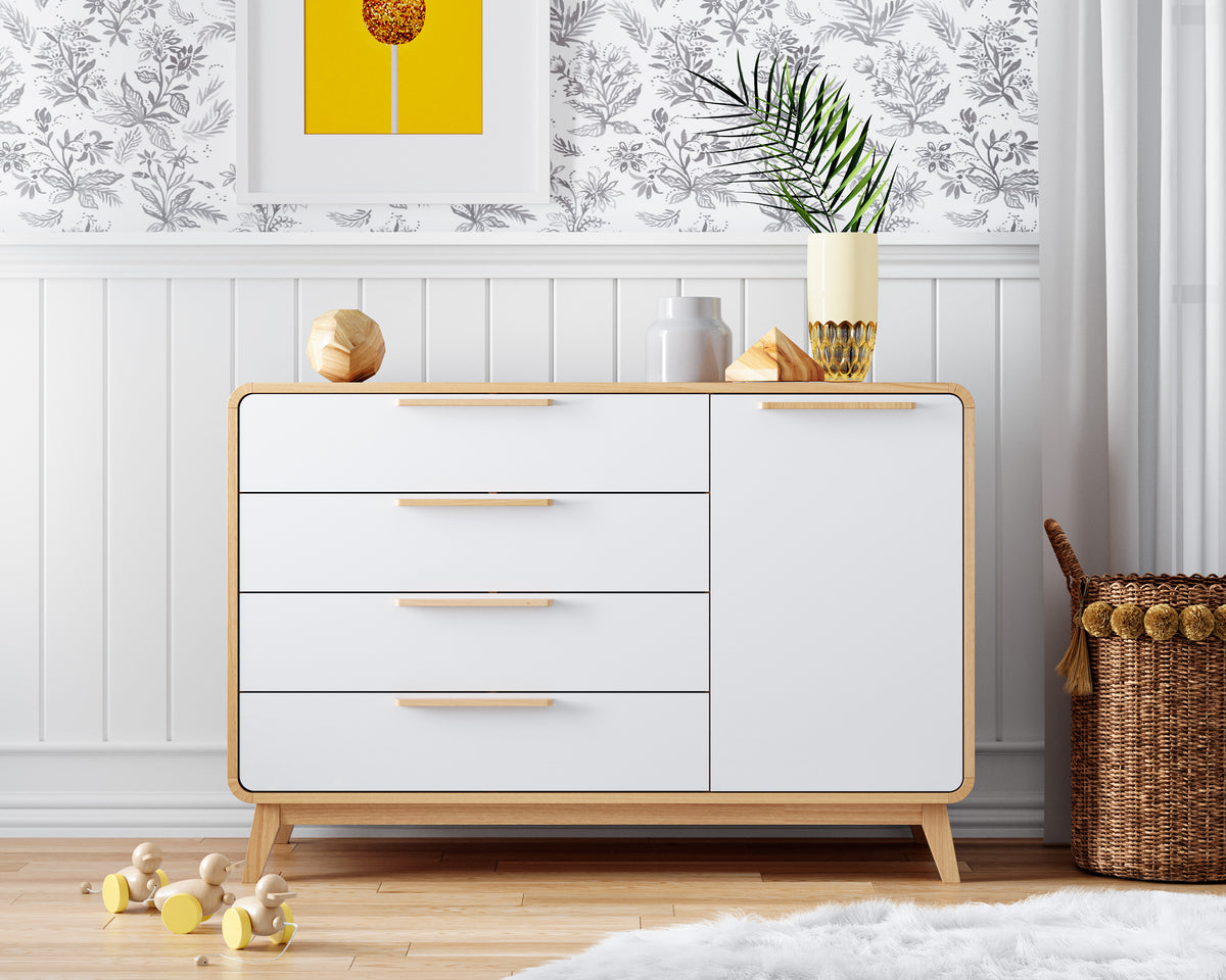 Nursery Dresser Organization Tips – Nestig