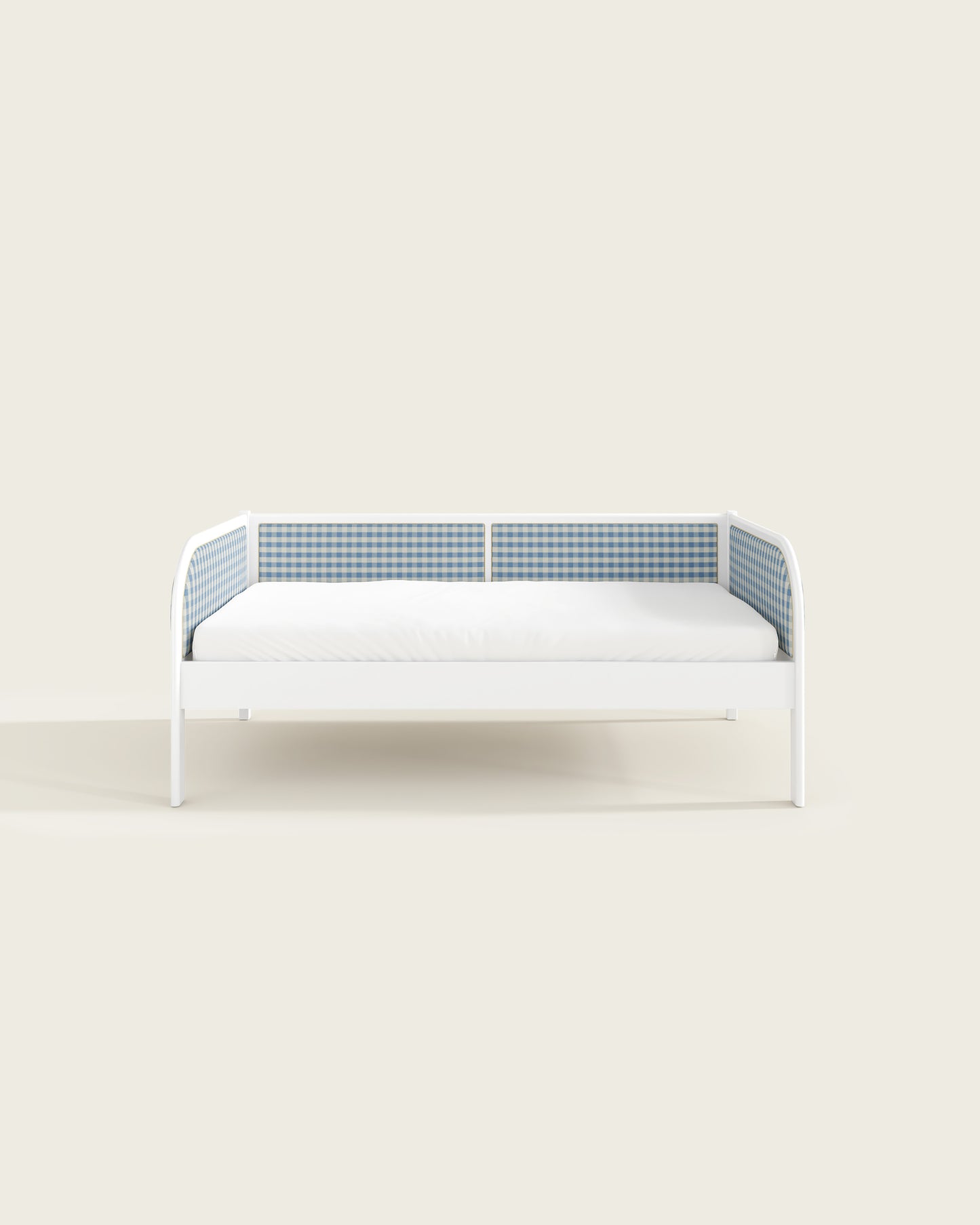 White / Bluebell Gingham