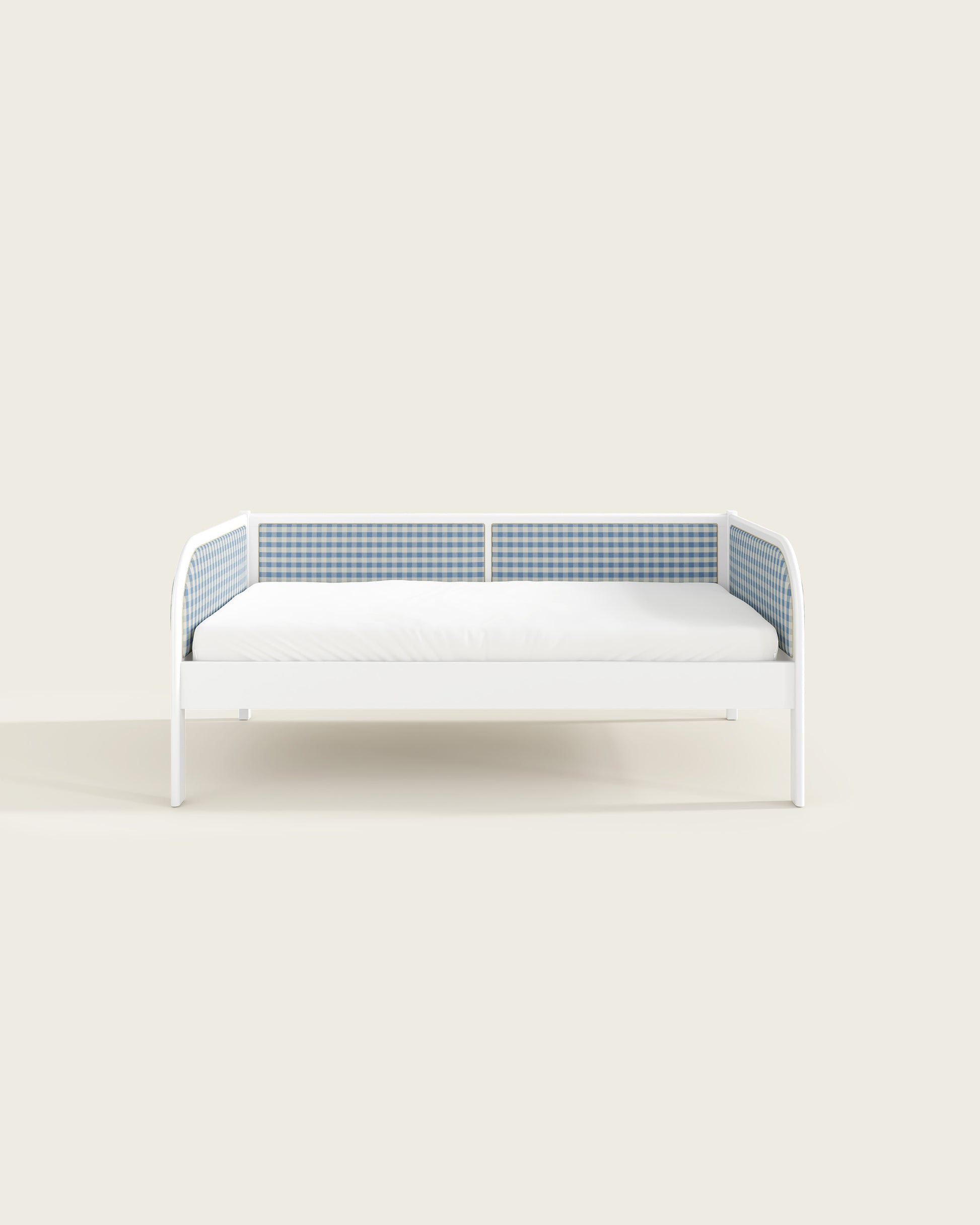 White / Bluebell Gingham