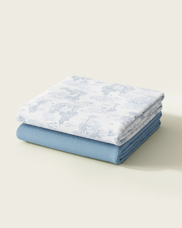 Nursery Rhyme Organic Crib Sheet Set