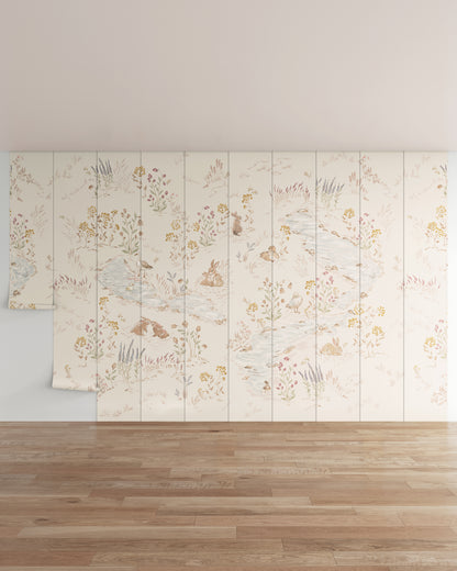 Cream / 10 Panels (16.07 ft W x 10 ft H)