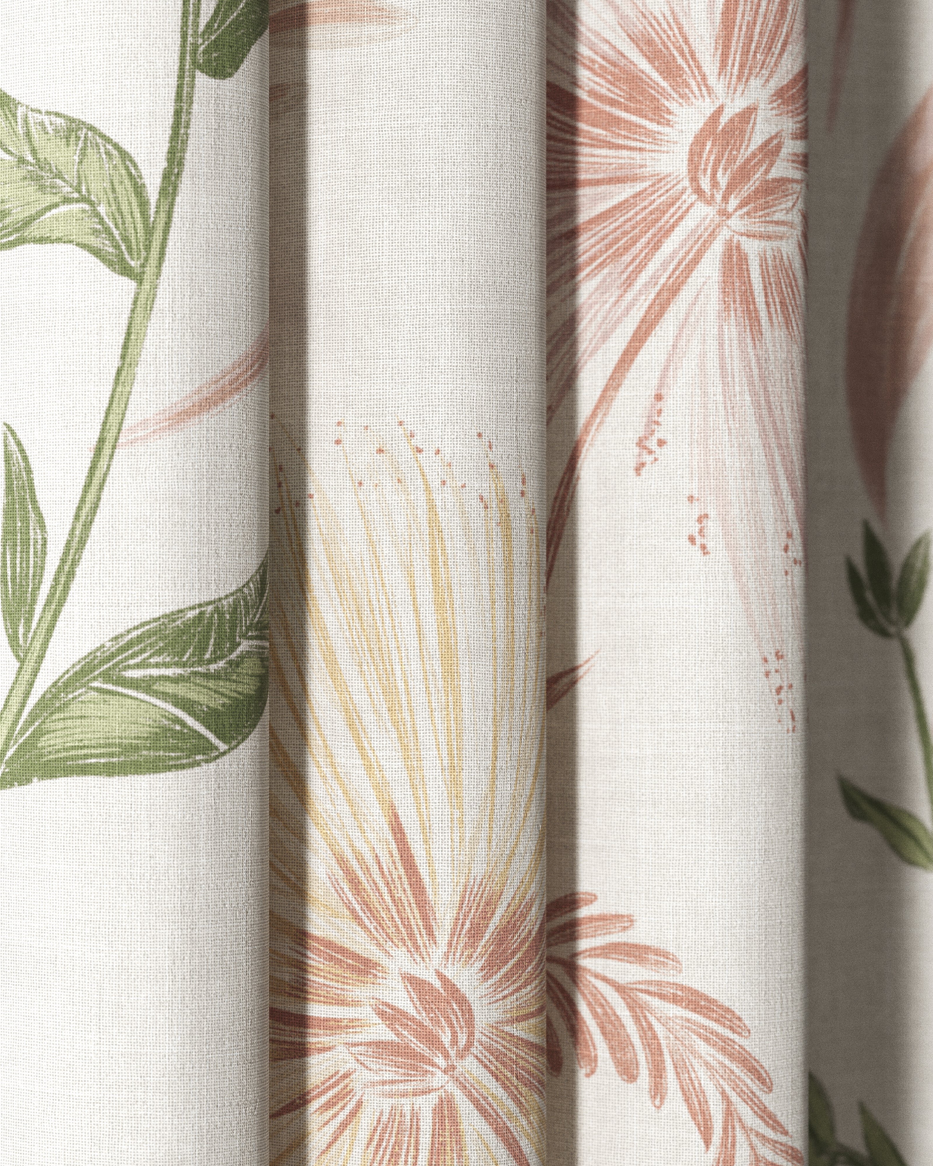 Nestig Flora Curtain - Thumbnail 3