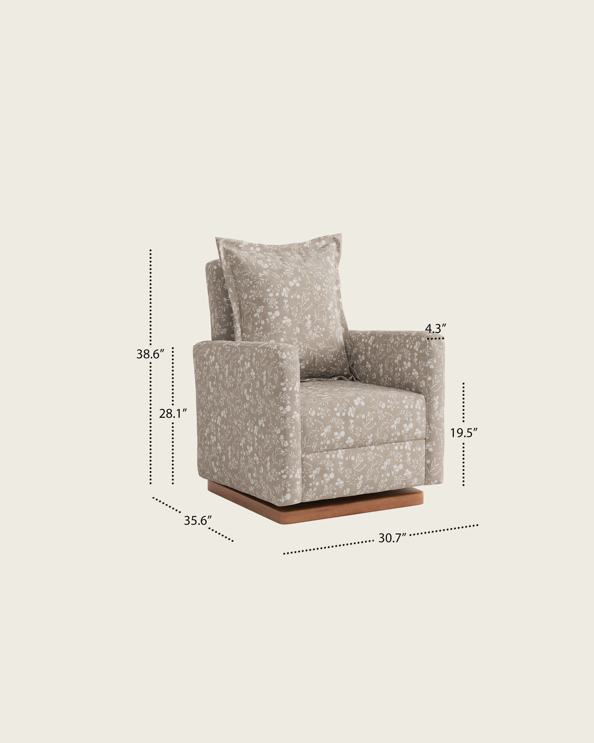 Birch Hidden Garden / Wood Base