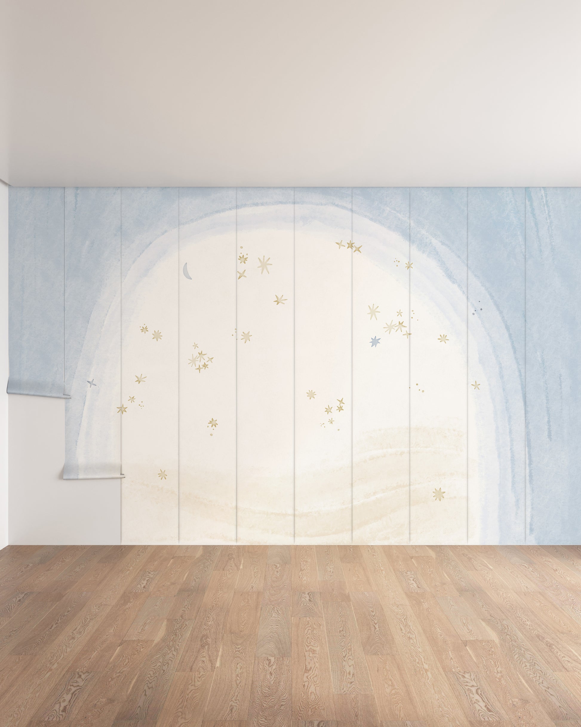 Cloudless / 10 Panels (16.07 ft W x 10 ft H)