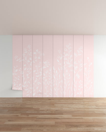 Rose / 8 Panels / Repeatable (12.8 ft W x 10 ft H)