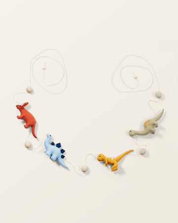 Nestig Dinosaur Island Garland for Cribs