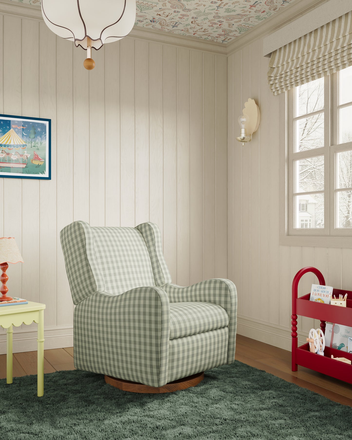 Celadon Gingham