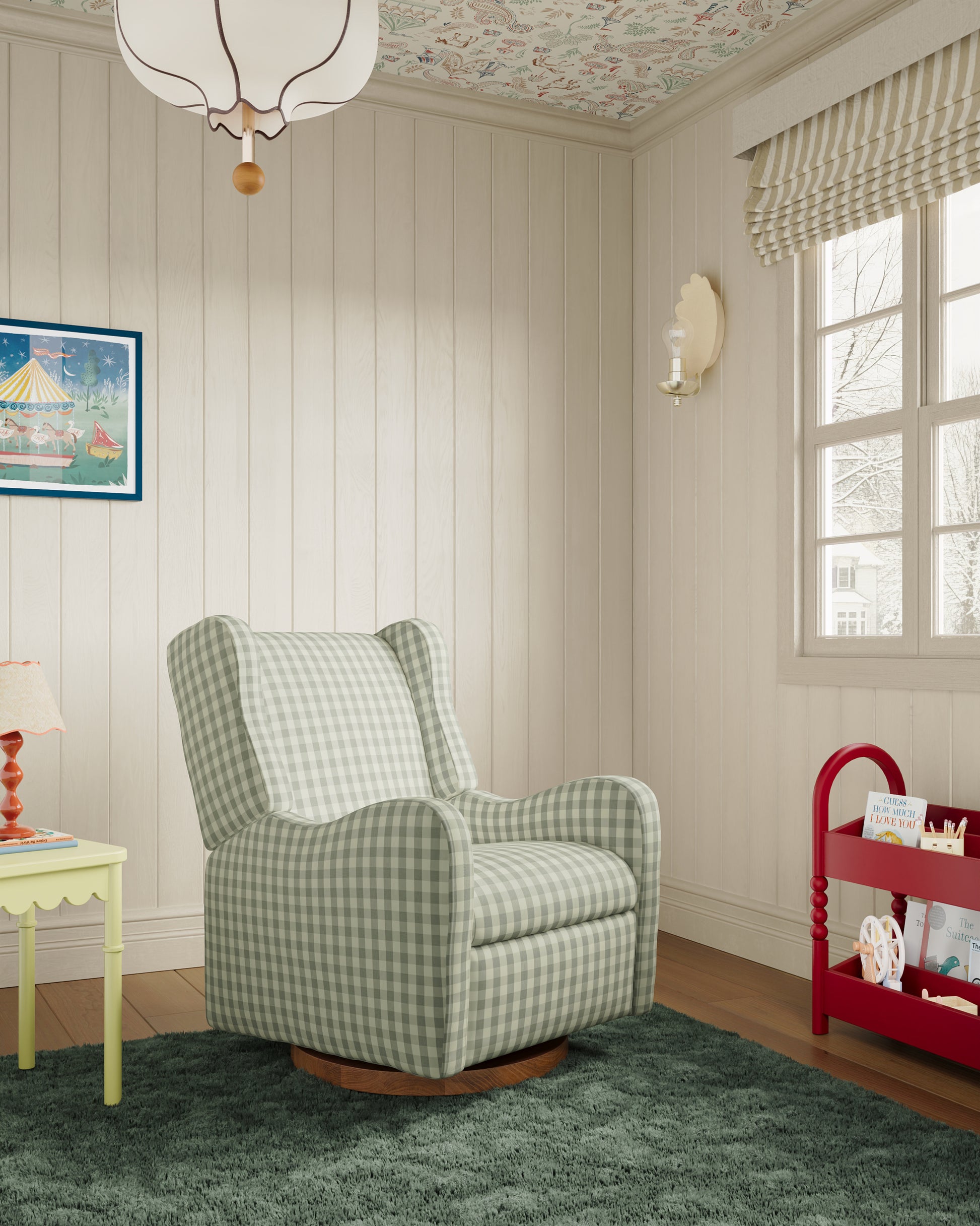 Celadon Gingham