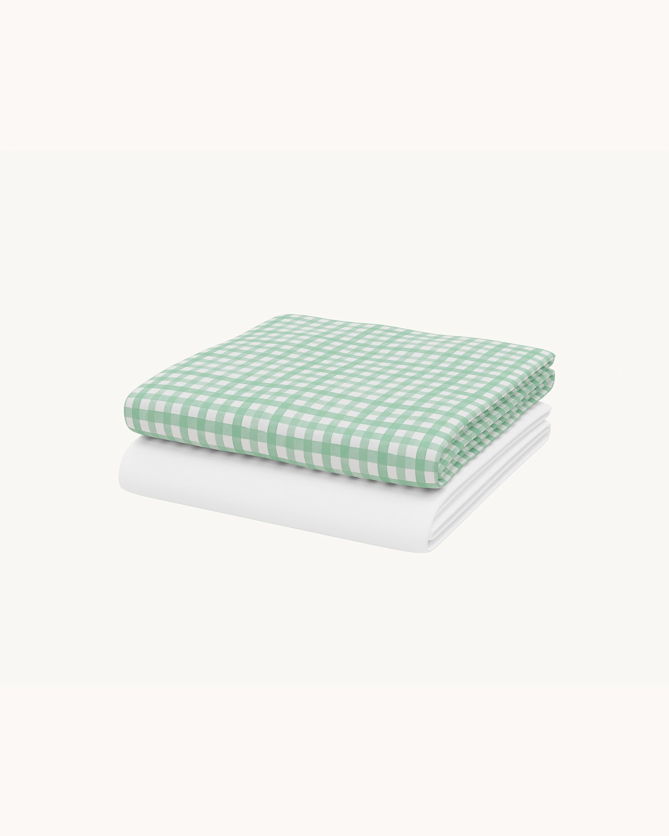 Gingham Sheet Set Organic Crib Sheets Nestig