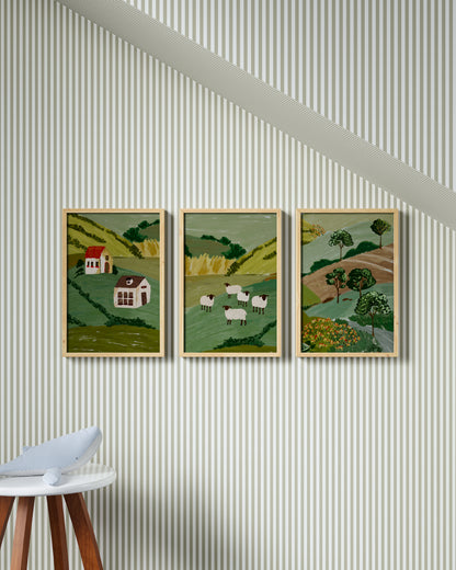 Natural Wood / 12x18