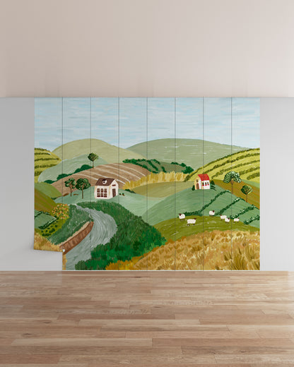 Grove / 8 Panels (12.8 ft W x 10 ft H)