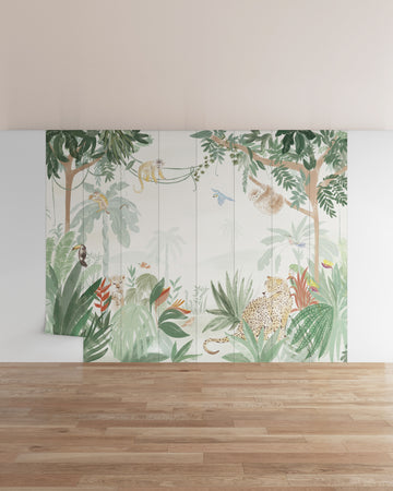 Jungle Morning Wall Mural