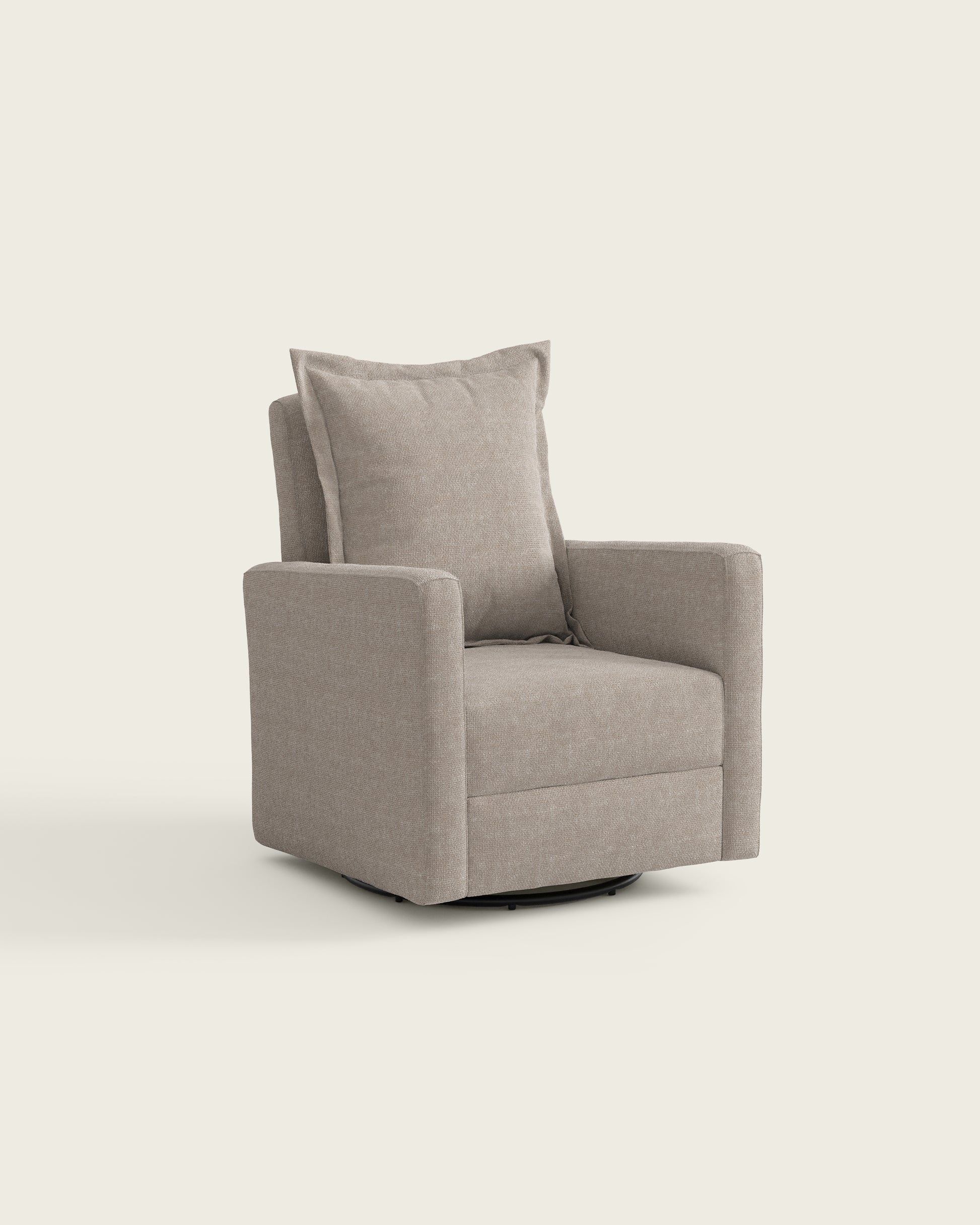 Birch Basketweave / Metal Base