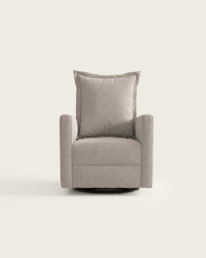 Birch Basketweave / Metal Base