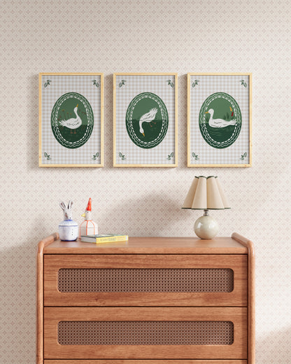 Emerald / Natural Wood / 12x18