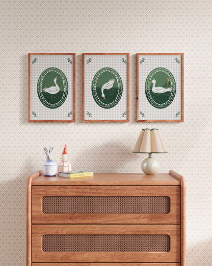 Emerald / Walnut / 12x18