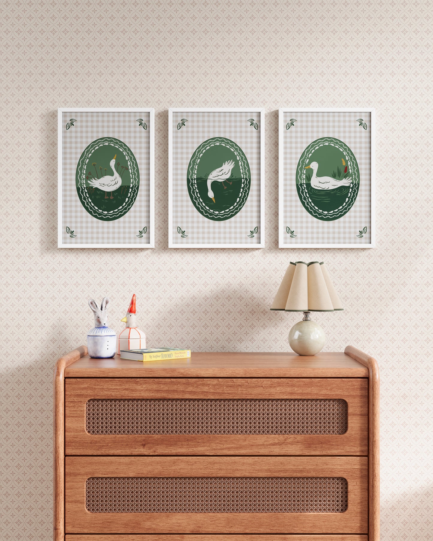 Emerald / White / 12x18