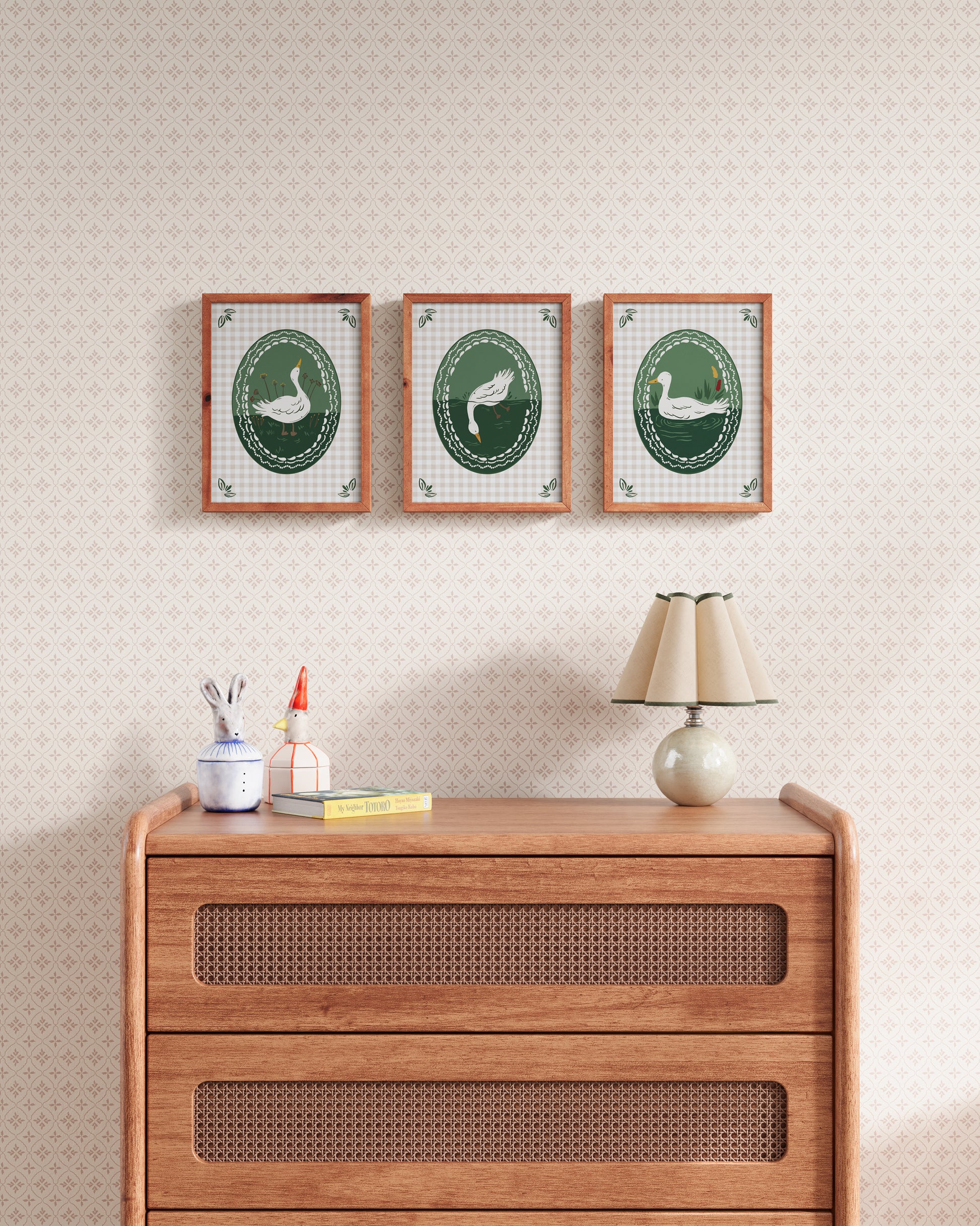 Emerald / Walnut / 9x12