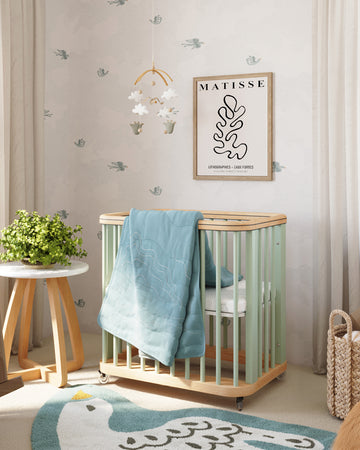 Candy Cloud Crib to Cot