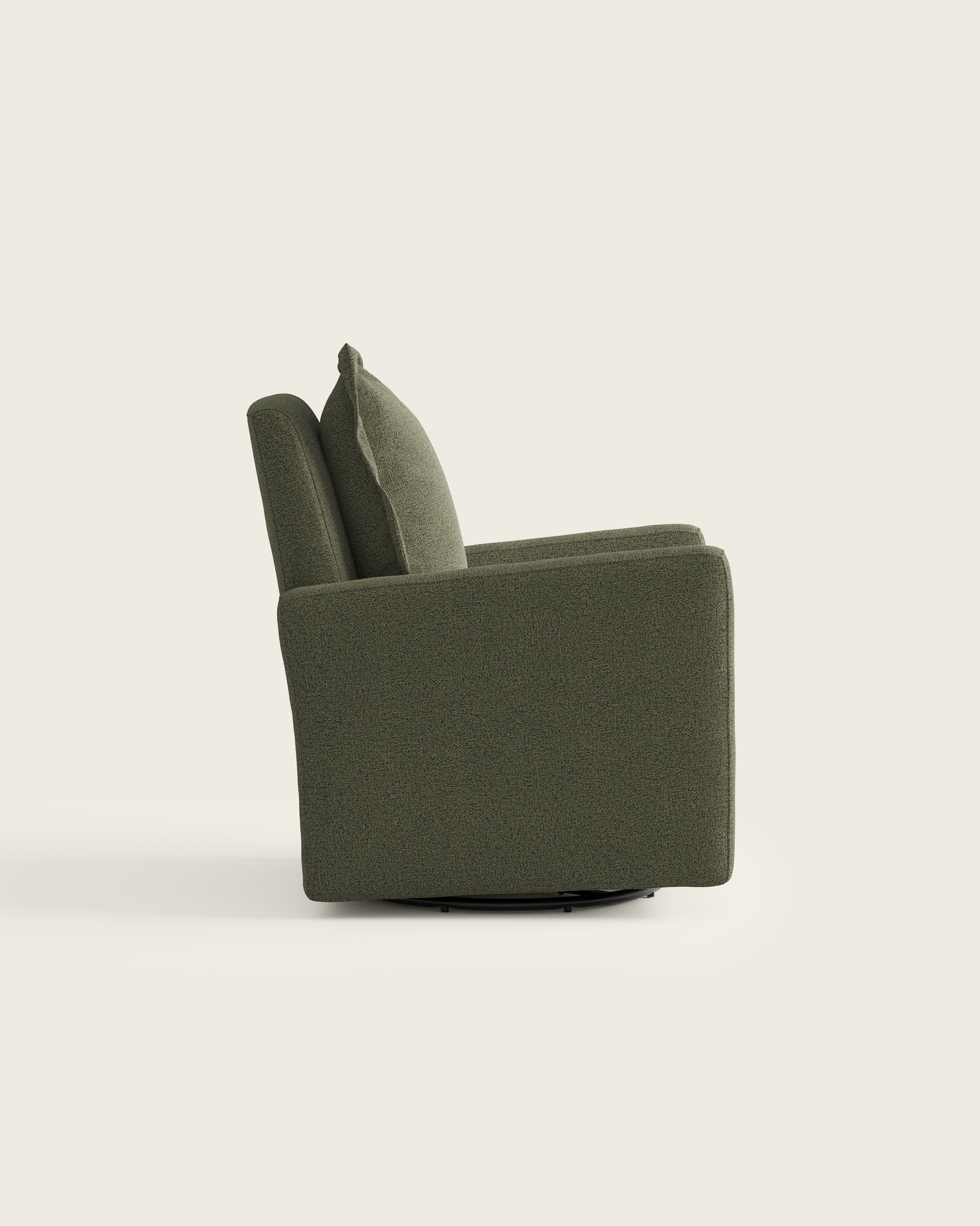 Eucalyptus Textured Weave / Metal Base