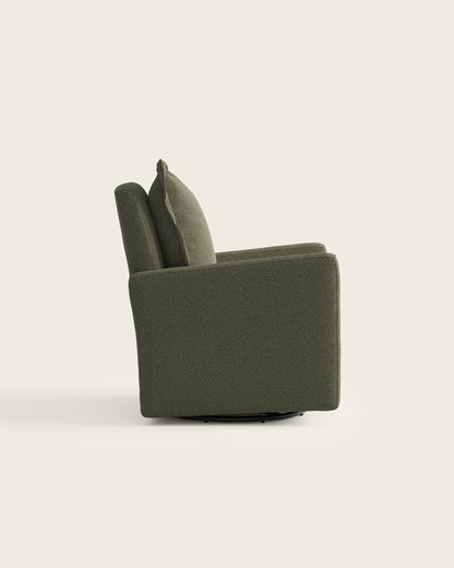 Eucalyptus Textured Weave / Metal Base