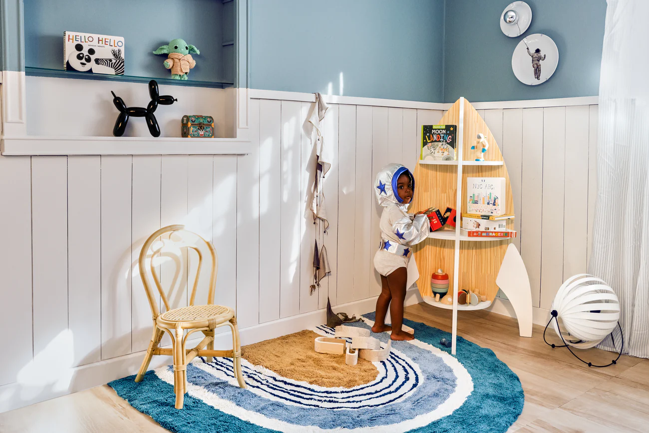 Nursery Shelf Styling Tips