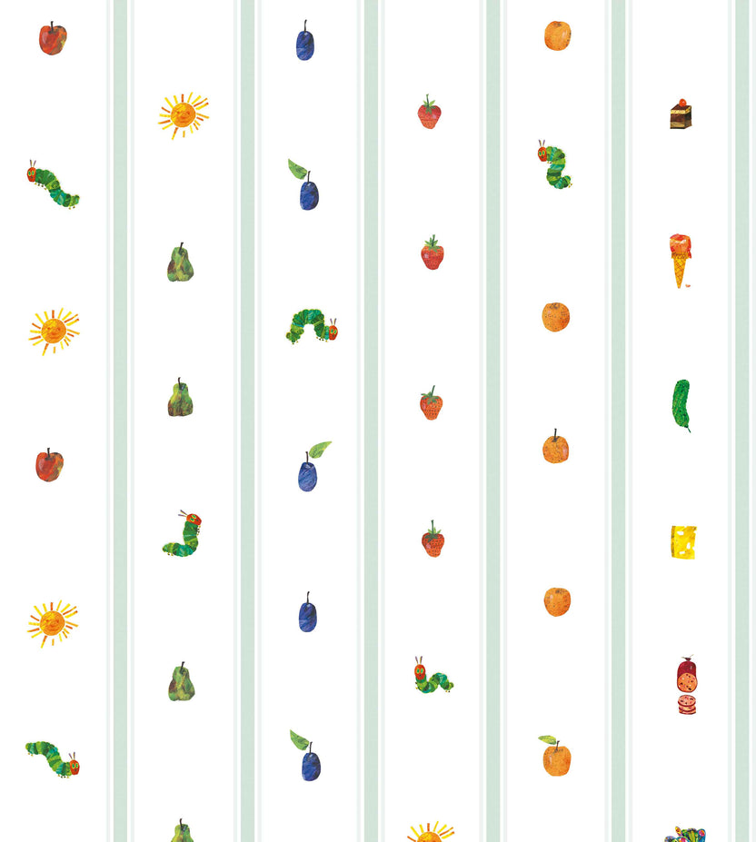 Very Hungry Caterpillar Wallpaper Eric Carle x Nestig — free download