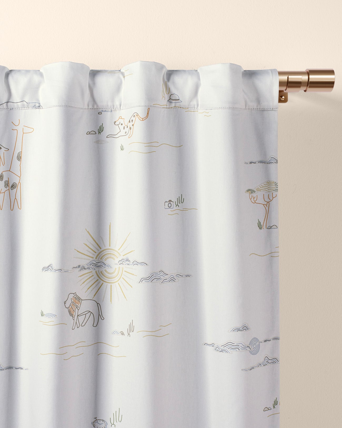 Safari Blackout Curtain Nestig