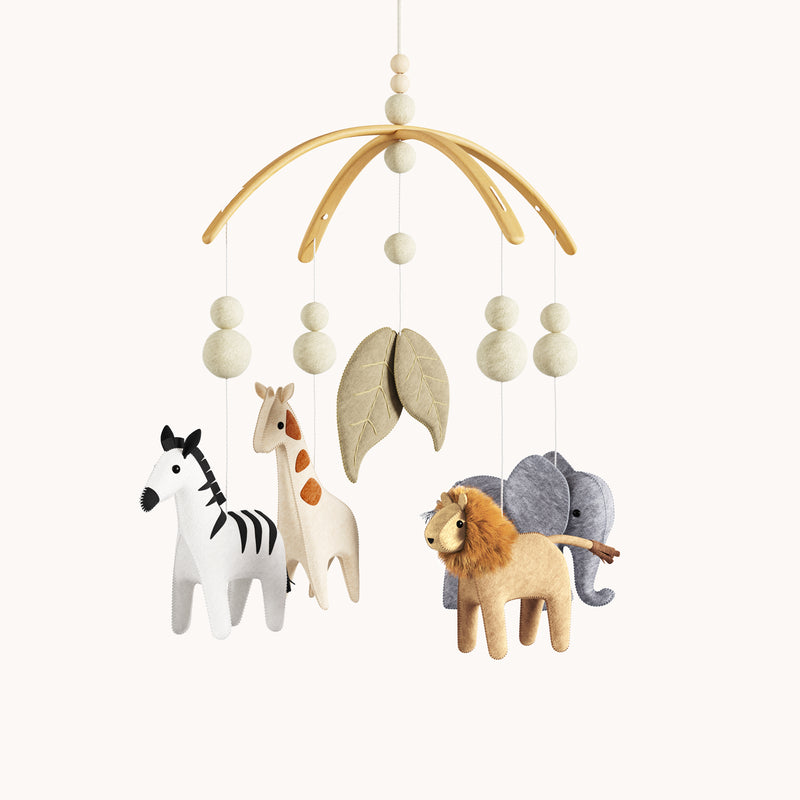Baby Mobile - Beige/animals - Home All
