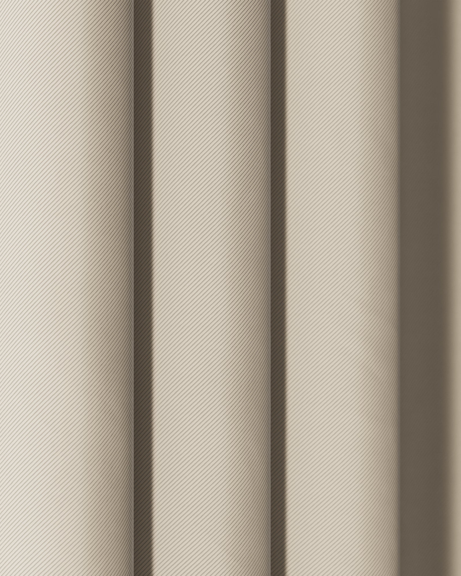 Scallop Embroidered Edge Blackout Curtain | Nestig
