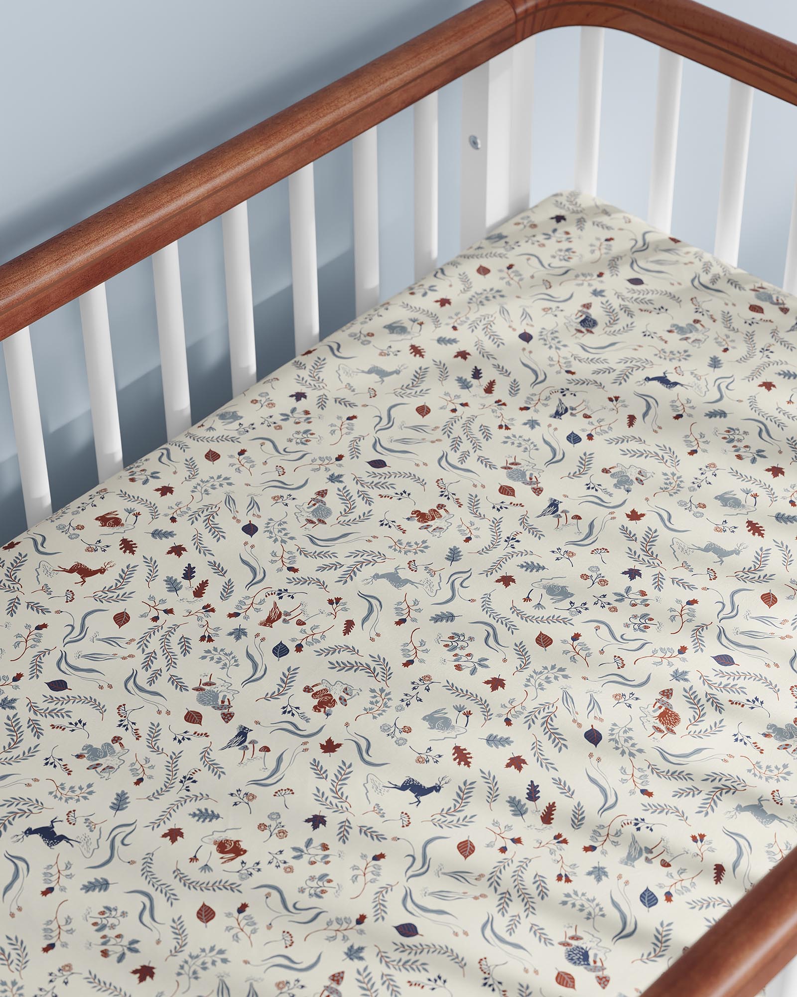 Arden Sheet Set Organic Crib Sheets Nestig - Main Image