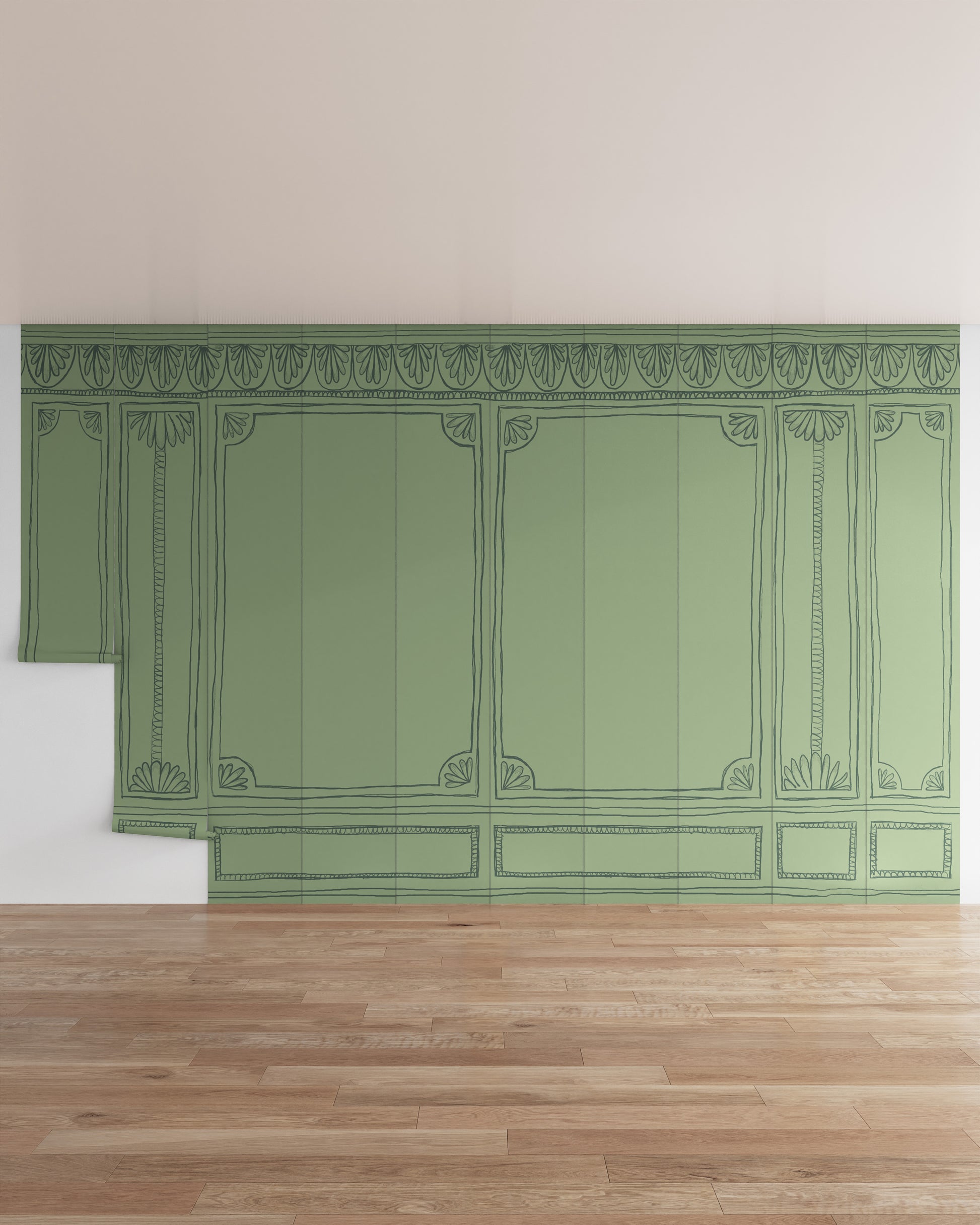 Moss / 10 Panels (16.07 ft W x 10 ft H)