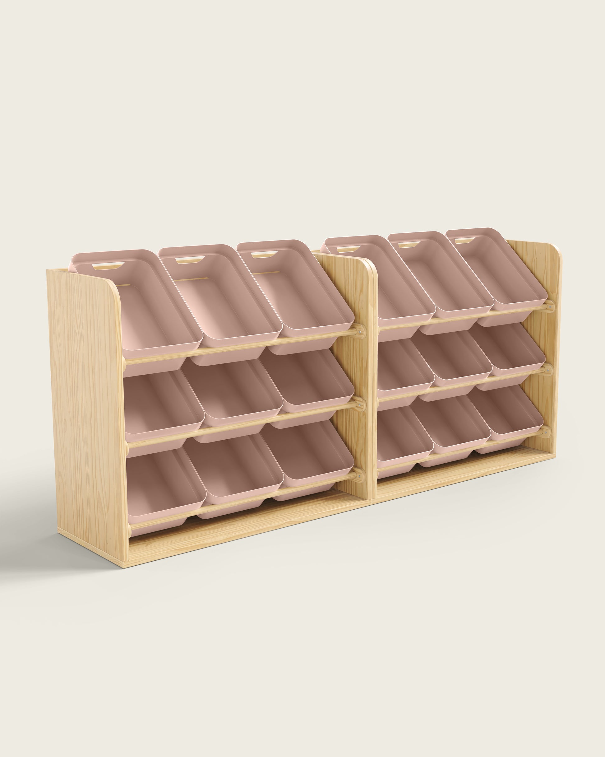 Natural Wood / Set of 2