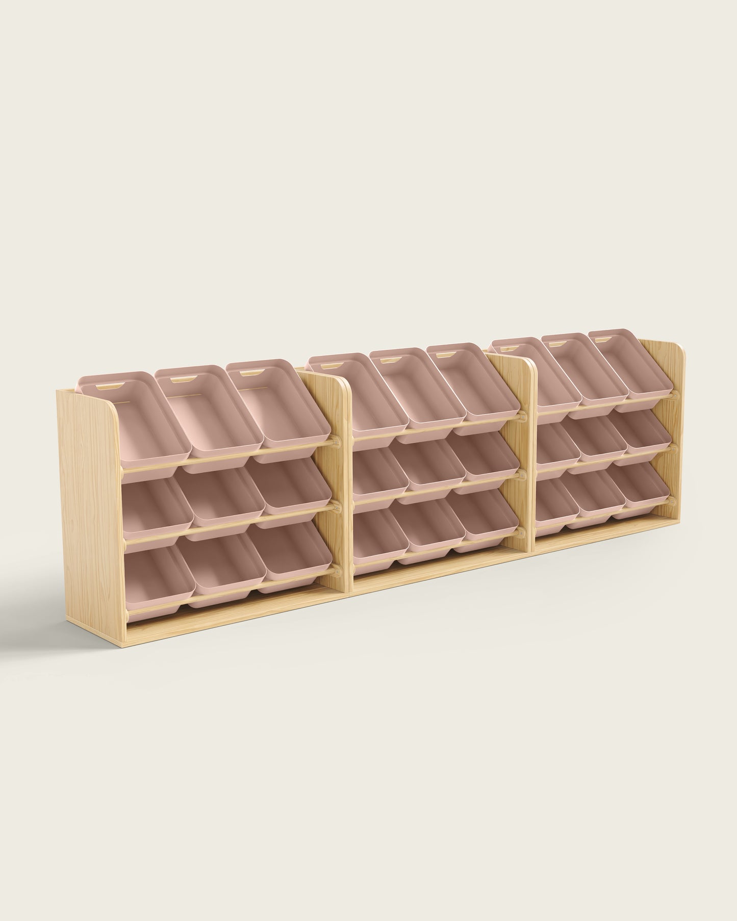Natural Wood / Set of 3