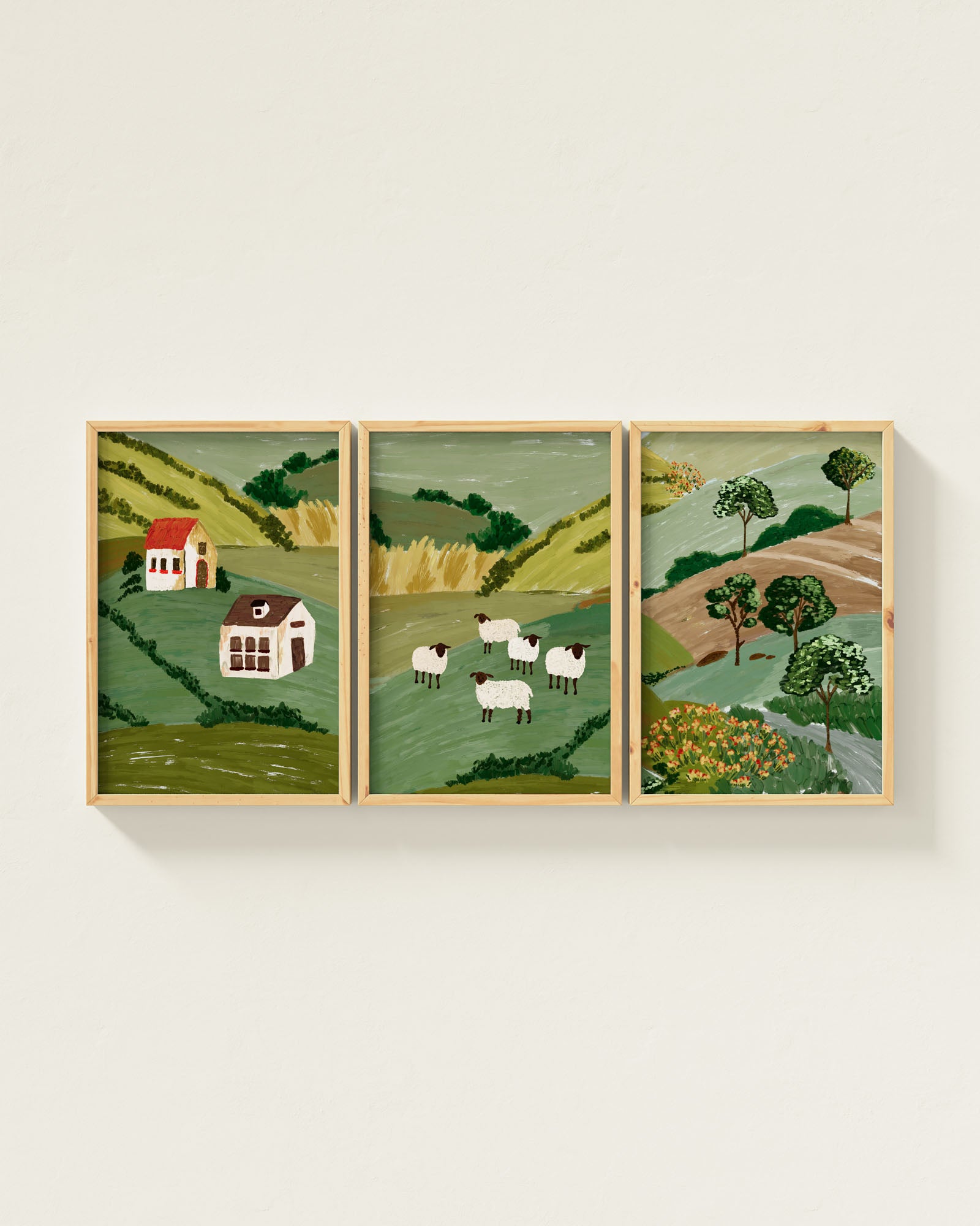 Natural Wood / 12x18