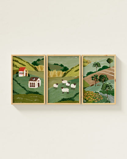 Natural Wood / 12x18