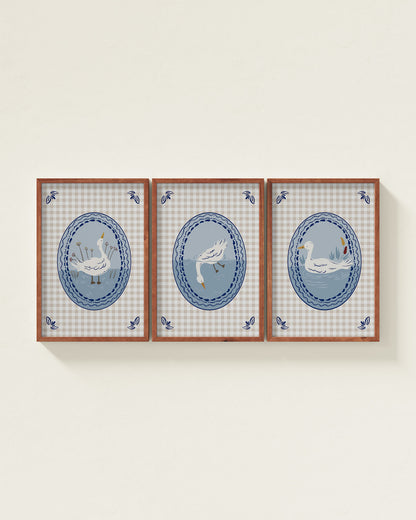 Bluejay / Walnut / 12x18