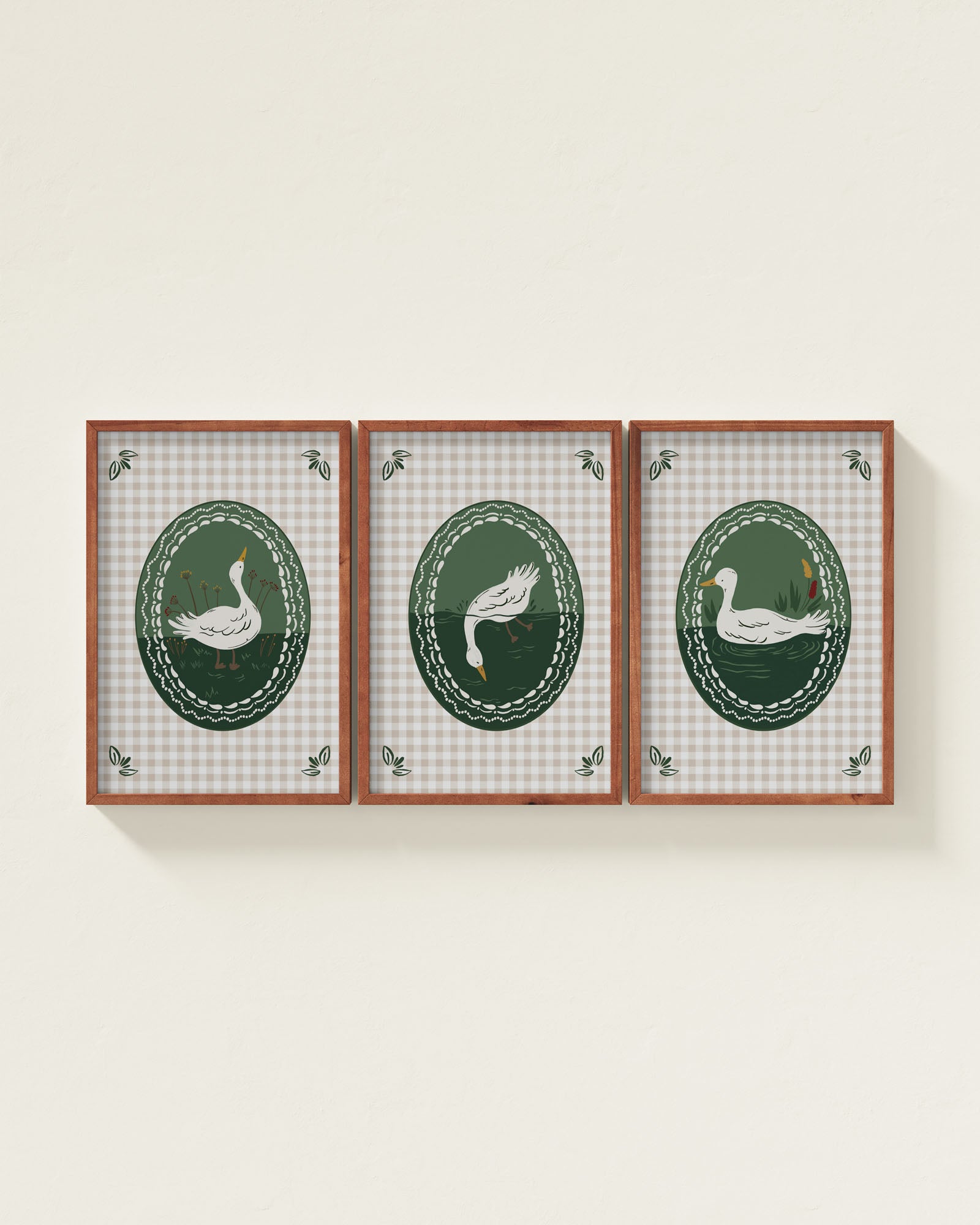 Emerald / Walnut / 12x18