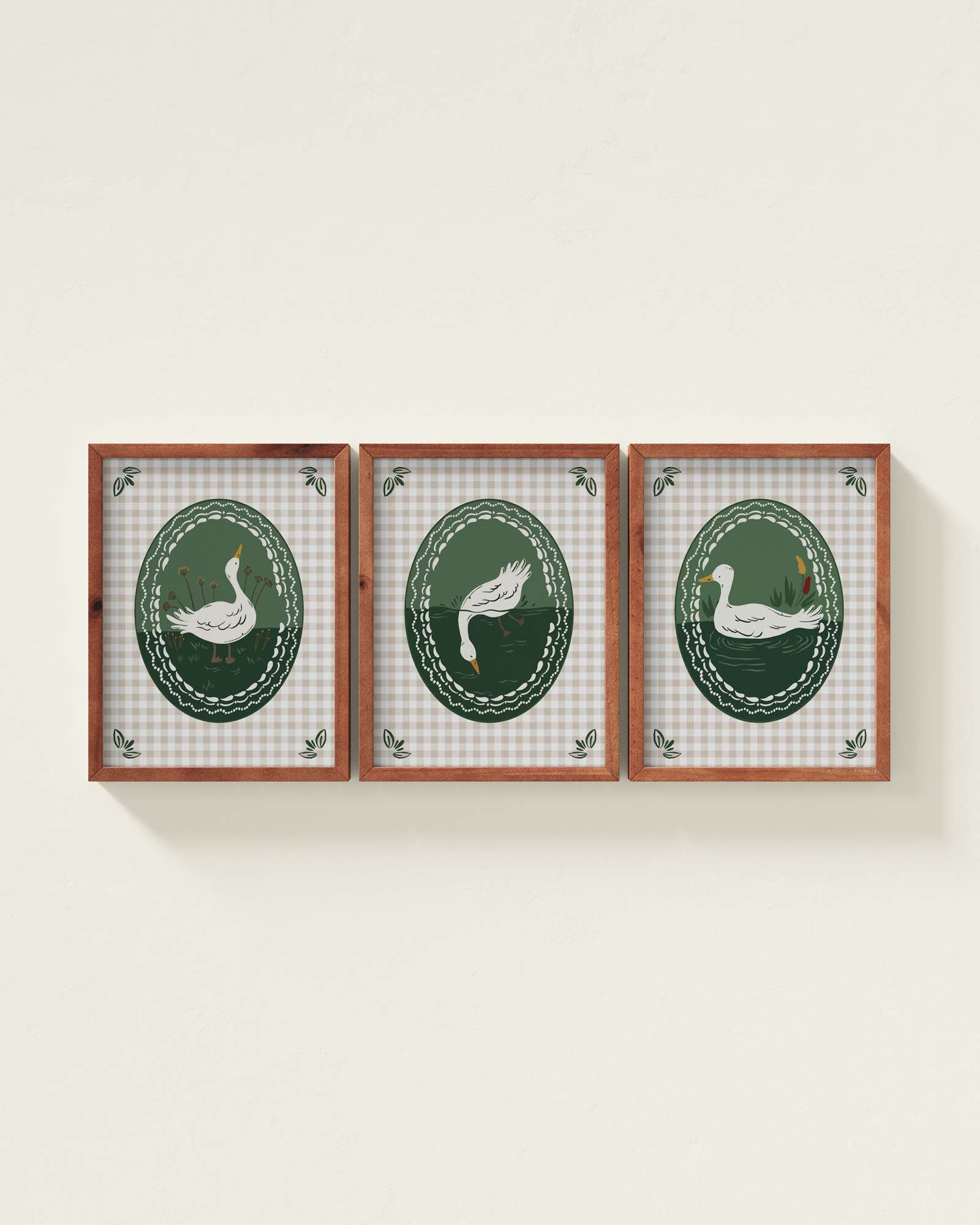 Emerald / Walnut / 9x12