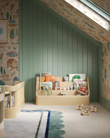 Wave Montessori Bookshelf