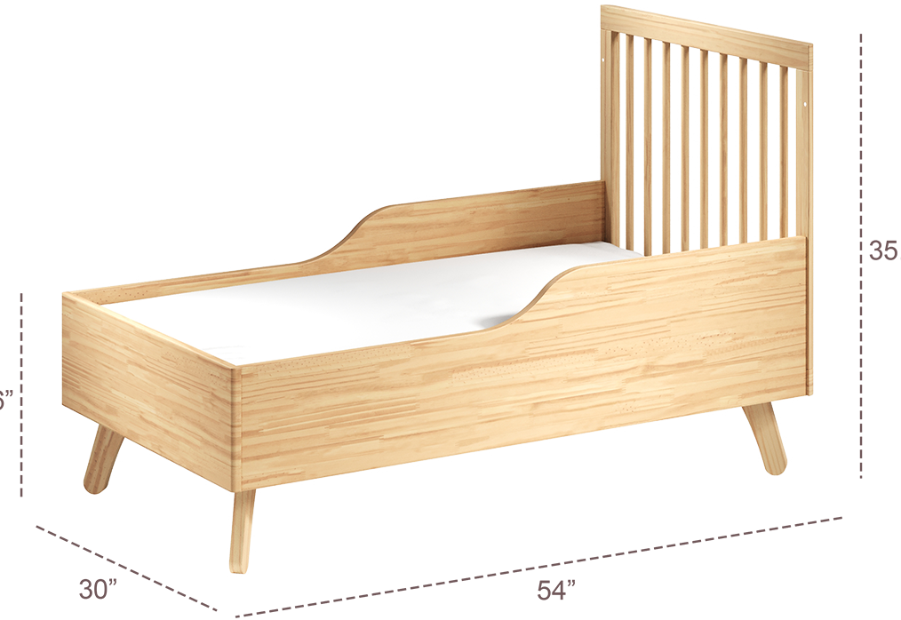2in1 Willow Crib and Toddler Bed Nestig