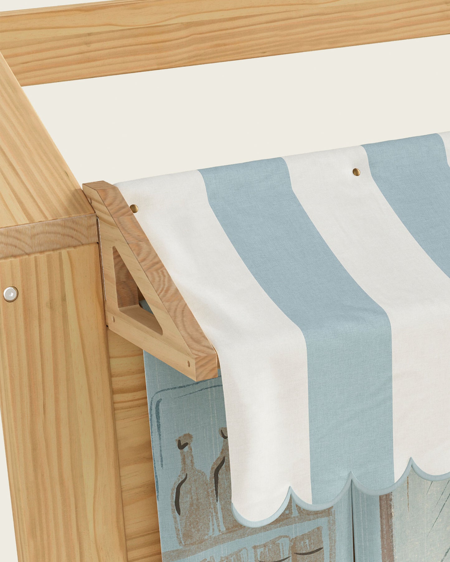 Bungalow Play Panel (Wooden Structure)