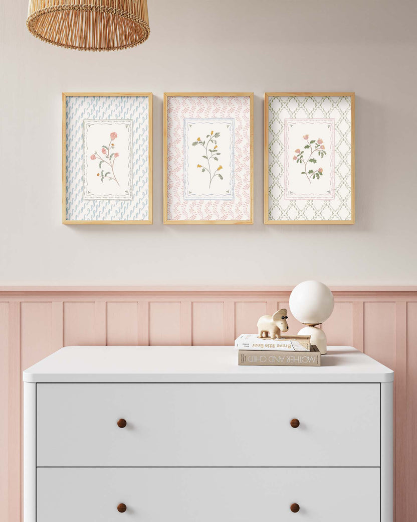 Fairy Garden Kids & Nursery Wall Art Set | Nestig