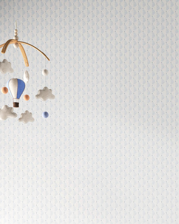 Stitched Scallop Wallpaper