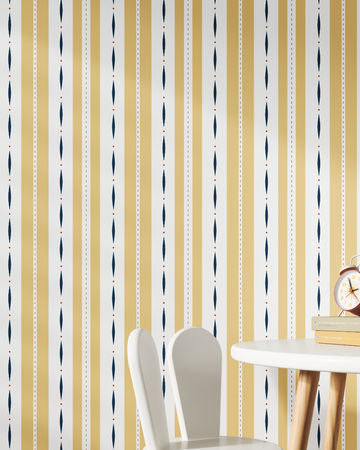 Le Marais Stripes Wallpaper by Nestig