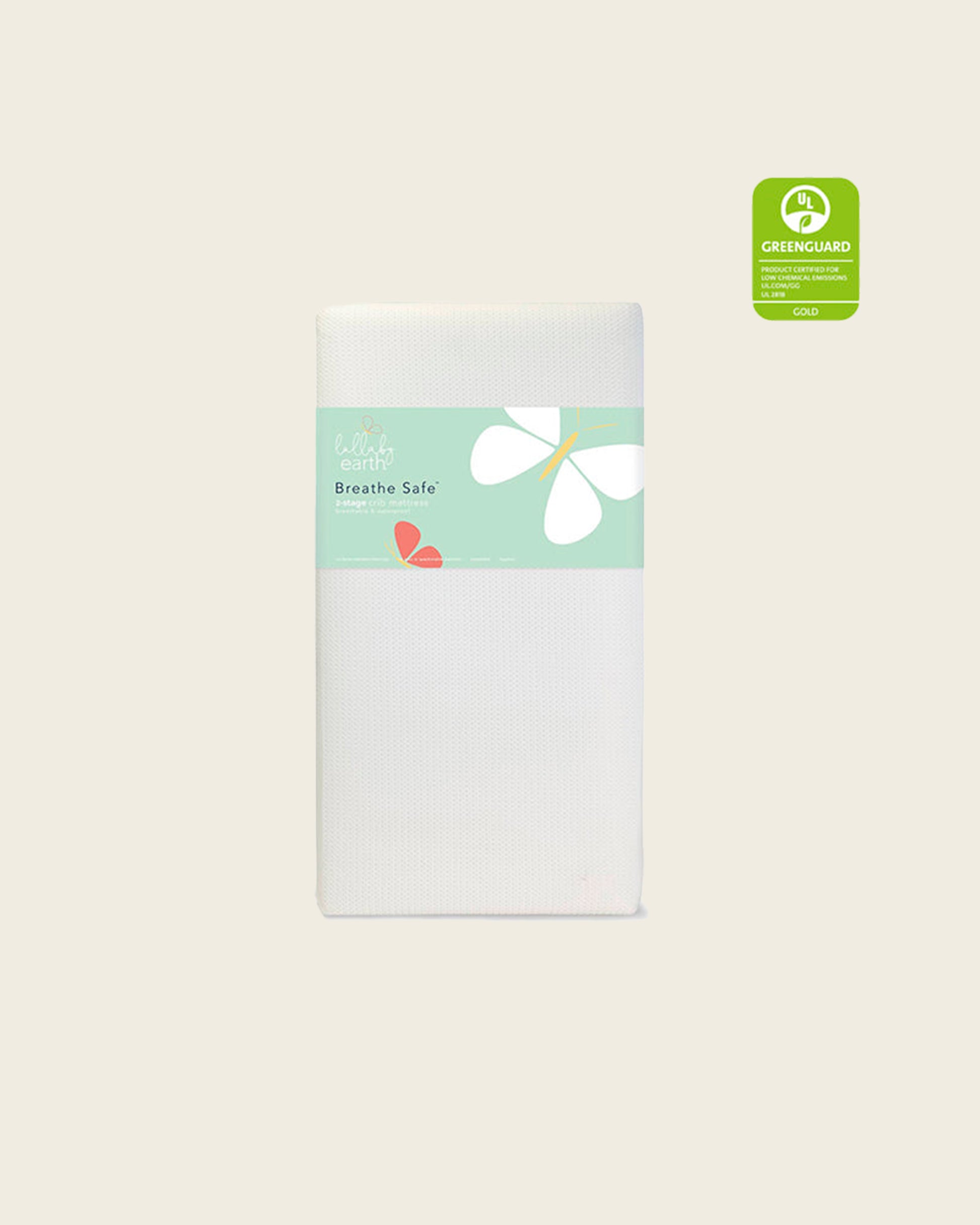 evenflo lullabye crib Lullaby Earth Breathe Safe Full Crib Mattress with Washable Cover